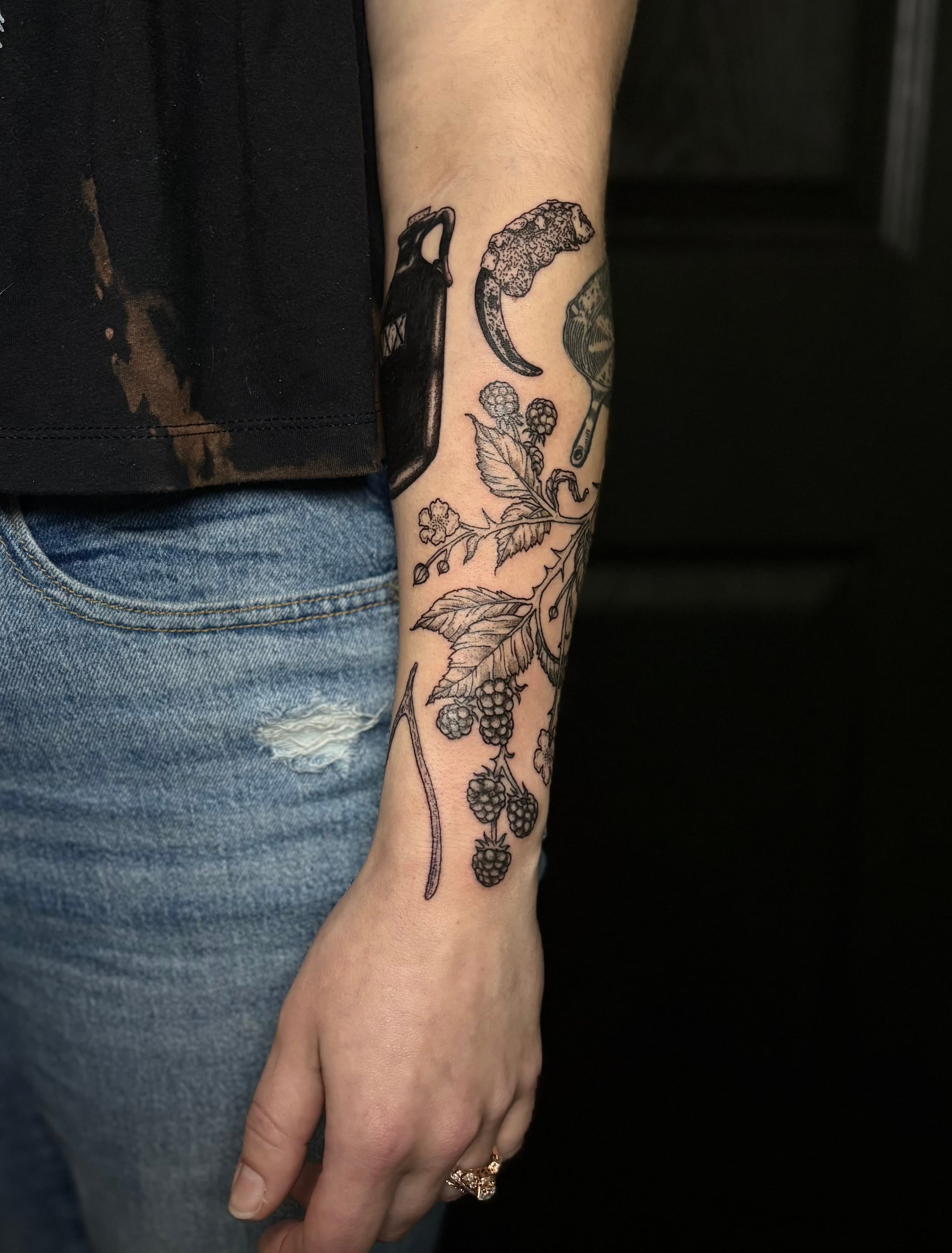 Tattoo work by Payne