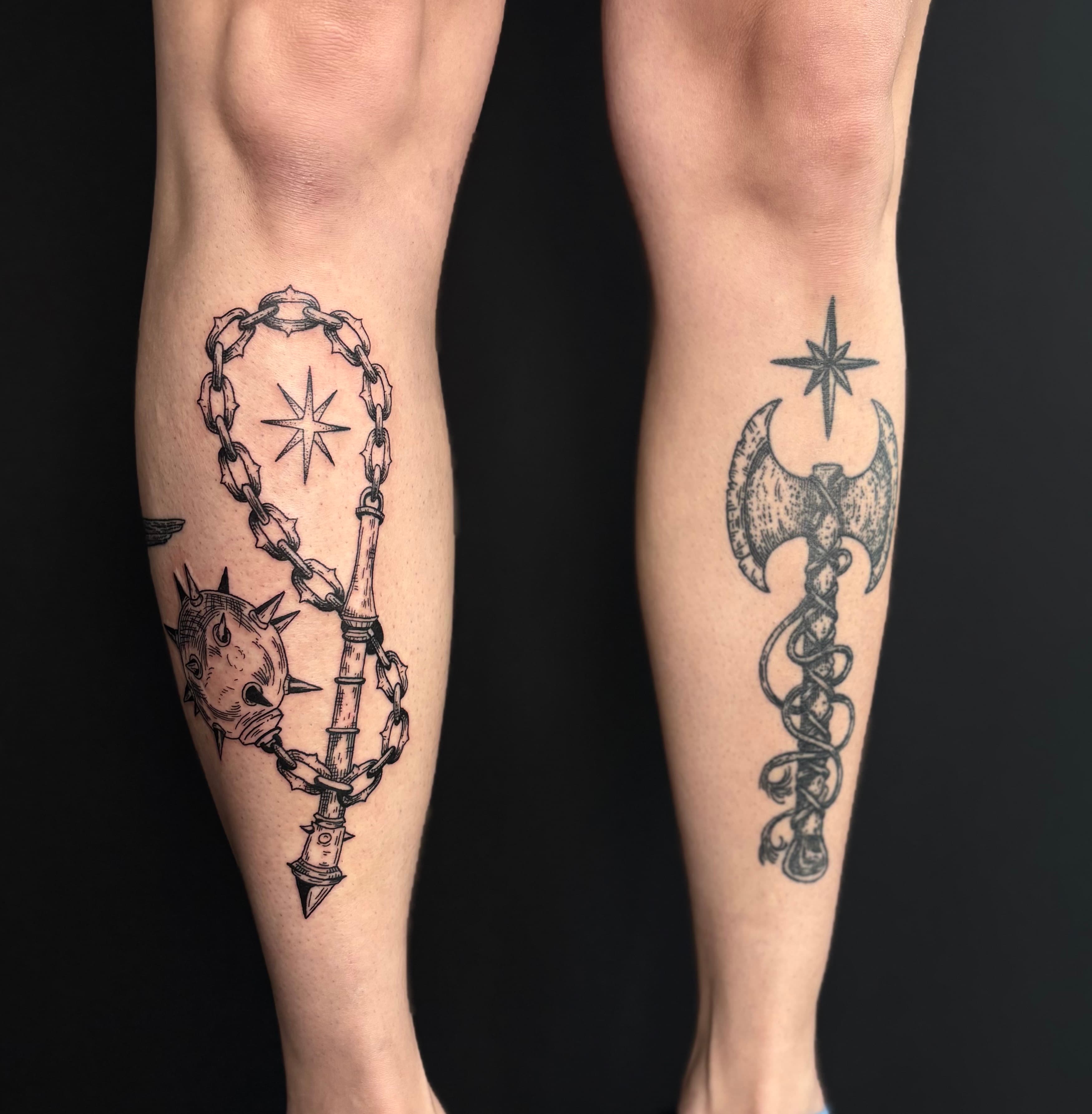 Tattoo work by Payne
