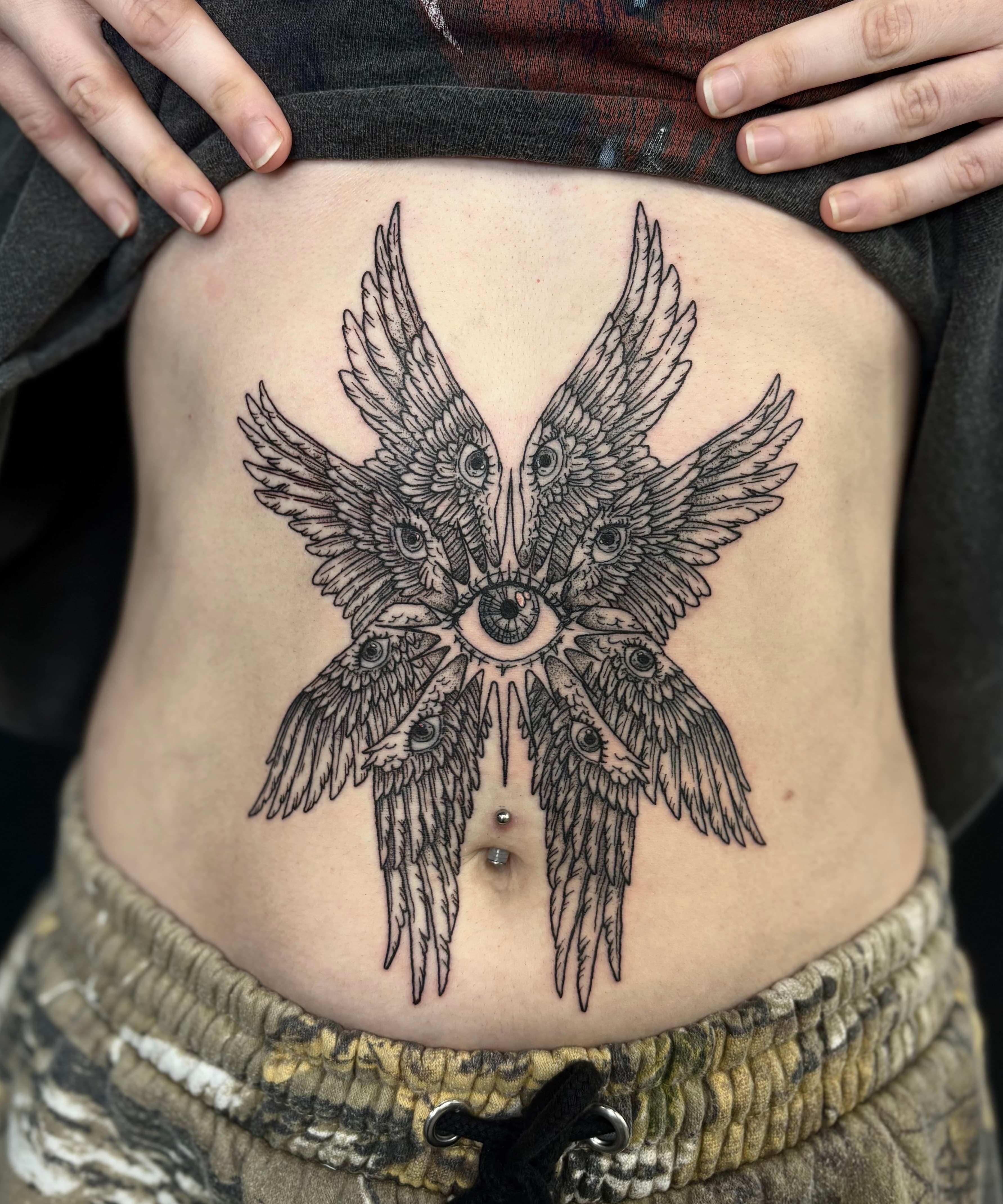 Tattoo work by Payne
